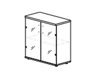 Шкаф СМШ-28С2 792х382х811