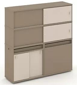 Набор №26. Тумба двойная с надставкой высокой 1500х410х1520