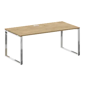 Стол руководителя прямой без тумбы 1800х900х753