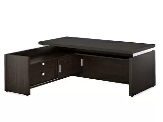 Рабочий стол с приставной тумбой левой 2000х1800х760