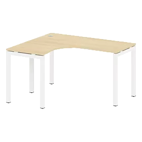Стол криволинейный левый на П-образном м/к 1400*1200*750