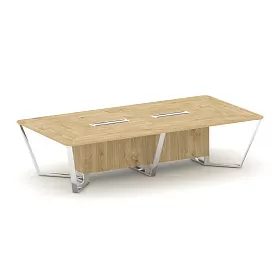 Стол переговорный прямоугольный MD-PR.B.SP-12 3200*1600*750