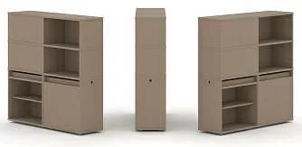 Набор №16. Тумба двойная с надставкой высокой 1500х410х1520