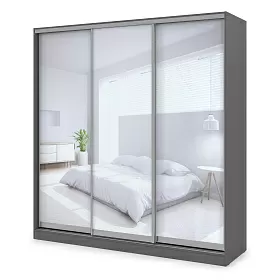 Шкаф-купе 3-дверный (база 6) 2098х600х2201 - ЭйБиСи-проджект Шкаф-купе 3-дверный (база 6) 2098х600х2201