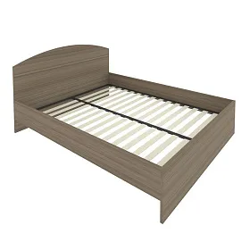 Кровать с ортопедическим основанием и изголовьем 1650*2050*900 - ЭйБиСи-проджект Кровать с ортопедическим основанием и изголовьем 1650*2050*900