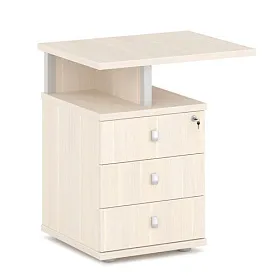 Тумба приставная с замком 670х524х750