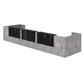 Комплект ресепшн (без подсветки) 6254х1782х1170