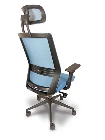 Кресло руководителя FALTO SOUL, SOL-01KAL/BL-BL