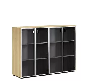 Шкаф-витрина 4 двери Exe 1620x440x1195