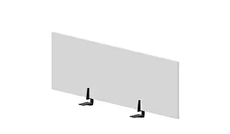 Экран Фронтальный  для отдельного стола 1180х18х390