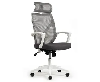 Офисное кресло Riva Oliver (W-203 AC) белый пластик