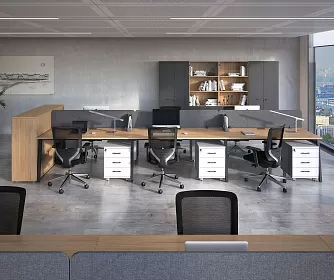 Мебель для сотрудников Evolution - ЭйБиСи-проджект Мебель для сотрудников Evolution