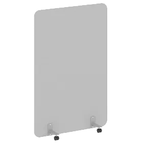 Перегородка на металлических опорах, на роликах, DP.R-120-180, 1200x18x1800