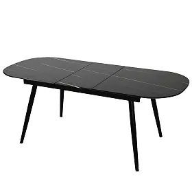 Marble Стол обеденный овальный раскладной 1600-2000х900х780