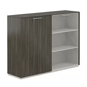 Шкаф средний + Шкаф средний со стеклом прозр. 1624х450х1200 - ЭйБиСи-проджект Шкаф средний + Шкаф средний со стеклом прозр. 1624х450х1200
