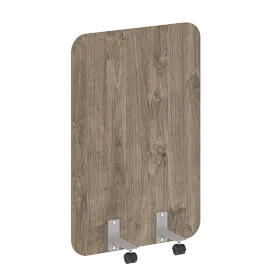 Перегородка на металлических опорах, на роликах, DP.R-80-120, 800x18x1200