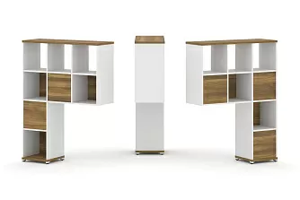 Надставка высокая + (Задняя стенка 5шт.) 1099х350х1486