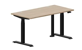 Стол регулируемой высоты (2 громмета) 1400х700х605-1245