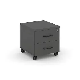 Тумба мобильная 2 ящика. Стандартные колеса SN.TM-001 416*460*437
