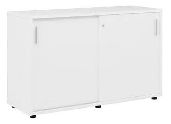 Тумба с раздвижными фасадами низкая 1230х430х750