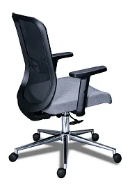 Офисное кресло ТАЙМ RSJ хром паук