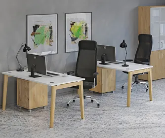 Мебель для сотрудников ONIX WOOD - ЭйБиСи-проджект Мебель для сотрудников ONIX WOOD