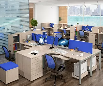 Мебель для персонала XTEN-M - ЭйБиСи-проджект Мебель для персонала XTEN-M