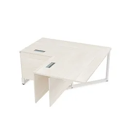 Стол рабочий угловой бенч, средний модуль, 1600/900х1600/900х750