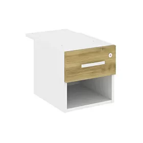 Тумба с одной открытой нишей и одним ящиком 347х573х336