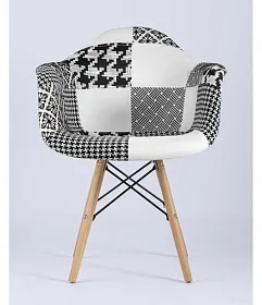 Кресло Eames DSW пэчворк