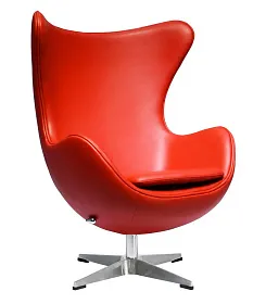 Кресло EGG CHAIR  (прессованная кожа) - ЭйБиСи-проджект Кресло EGG CHAIR  (прессованная кожа)