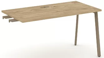 Стол приставка к опорным тумбам 1380х730х750