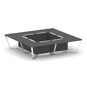 Стол переговорный квадратный MD-PR.B.SP-16K 3200*3200*750