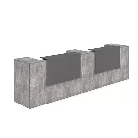 Комплект ресепшн (с подсветкой) 4048х768х1170