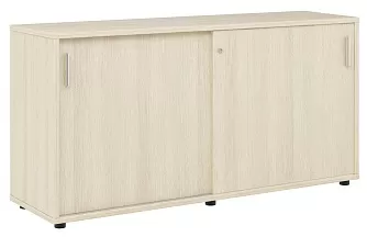 Тумба с раздвижными фасадами низкая 1230х430х750