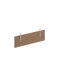 Экран (ДСП) с кронштейнами стола руководителя на опорной тумбе (для стола 200)