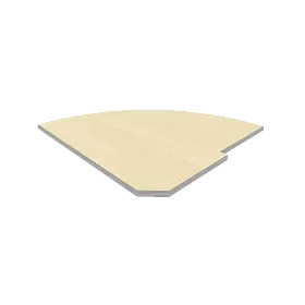 Полка для угловой стойки (завершающий элемент) 815х815х22