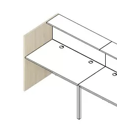 Финальная панель (левая) 25х870х1150
