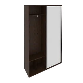 Прихожая-купе комбинированная (дверь – 1 шт. – зеркало) 1200*390*2050