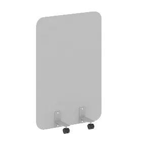 Перегородка на металлических опорах, на роликах, DP.R-80-120, 800x18x1200