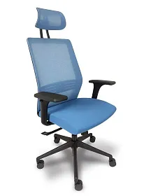 Кресло руководителя FALTO SOUL, SOL-01KAL/BL-BL