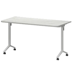 Стол  складной мобильный радиусный 1400х700х750, 25мм