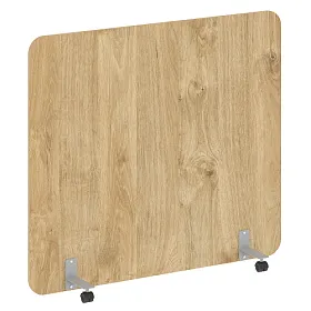 Перегородка на металлических опорах, на роликах, DP.R-160-140, 1600x18x1400