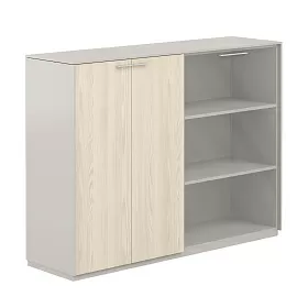 Шкаф средний + Шкаф средний со стеклом прозр. 1624х450х1200 - ЭйБиСи-проджект Шкаф средний + Шкаф средний со стеклом прозр. 1624х450х1200