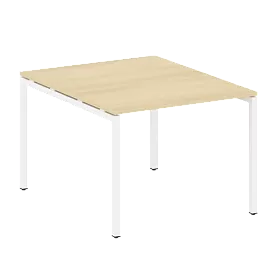 Переговорный стол (1 столешница) на П-образном м/к 1000*1235*750