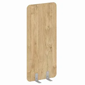 Перегородки на металлических опорах, на фетровых подпятниках, DP.F-80-180, 800x18x1800