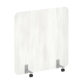 Перегородка на металлических опорах, на роликах, DP.R-120-120, 1200x18x1200