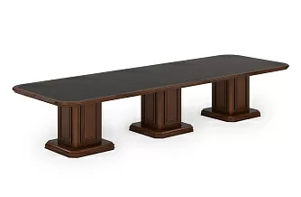 Стол совещаний 140 x 420 - ЭйБиСи-проджект Стол совещаний 140 x 420