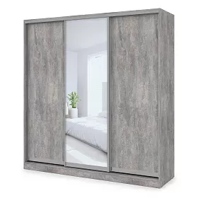 Шкаф-купе 3-дверный (база 4) 2398х600х2201 - ЭйБиСи-проджект Шкаф-купе 3-дверный (база 4) 2398х600х2201