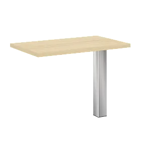 Брифинг-приставка (опора нержавеющая сталь) 1000х600х750